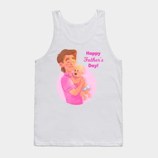 happy fathers day - father and son Tank Top